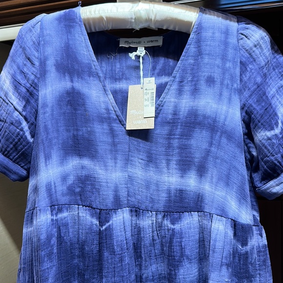 Madewell x Warm Tie-Dye Midi Dress XXS - Picture 6 of 6